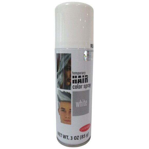 Lot of 3 Goodmark Temporary White Hair Color Spray 3oz 85g‎ for Halloween Party - Picture 2 of 5